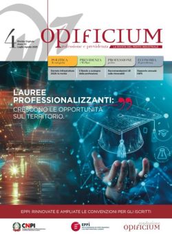 Opificium – Luglio-Agosto 2025