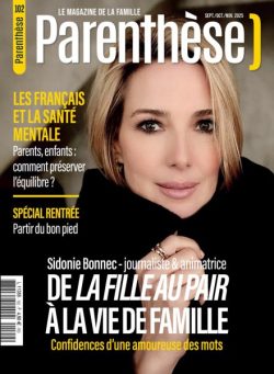 Parenthese – Septembre-Octobre-Novembre 2025