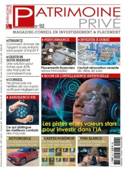 Patrimoine Prive – Septembre-Novembre 2025