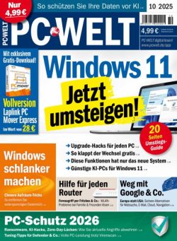 PC Welt – Oktober 2025