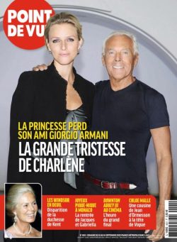 Point de Vue – 10 Septembre 2025