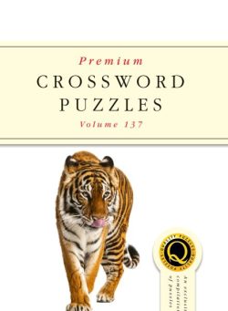 Premium Crossword Puzzles – Issue 137 2025