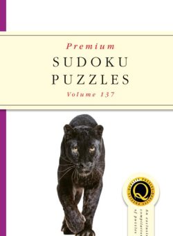 Premium Sudoku Puzzles – Issue 137 2025