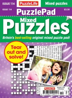 PuzzleLife PuzzlePad Puzzles – September 2025