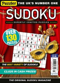 Puzzler Sudoku – Issue 271 2025
