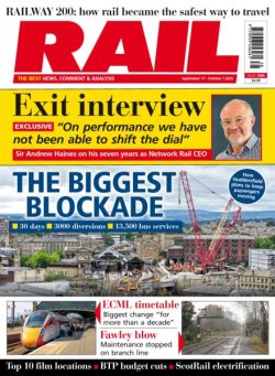 Rail – 17 September 2025