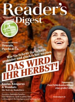 Reader’s Digest Germany – Oktober 2025