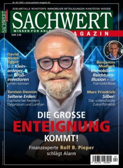 Sachwert Magazin – 1 September 2025