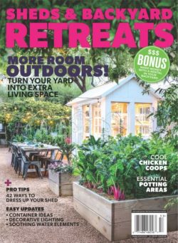 Sheds & Backyard Retreats – More Room Outdoors! 2025