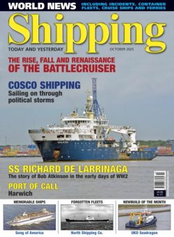 Shipping Today & Yesterday – October 2025