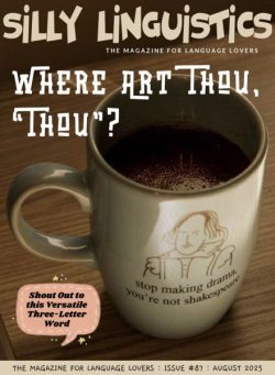 Silly Linguistics – Issue 87 2025