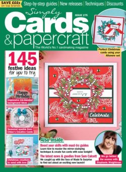 Simply Cards & Papercraft – Issue 275 2025