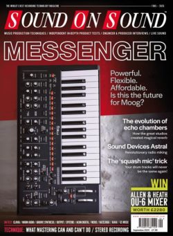 Sound On Sound UK – September 2025