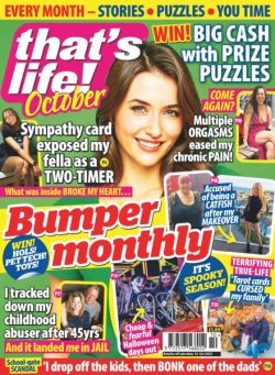 That’s Life Monthly – October 2025