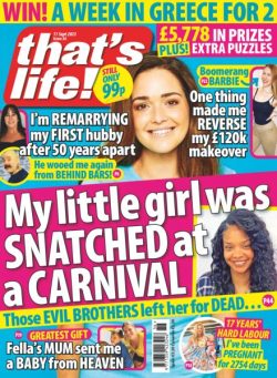 that’s life! UK – 4 September 2025