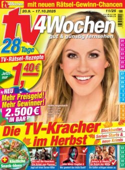 TV 4 Wochen – Nr 11 2025