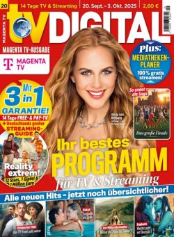 TV Digital Entertain – 12 September 2025
