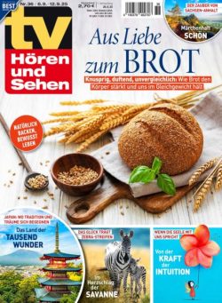 TV Horen und Sehen – 29 August 2025