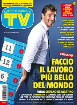 TV Sorrisi e Canzoni – 16 Settembre 2025