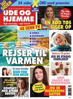 Ude og Hjemme – 15 September 2025