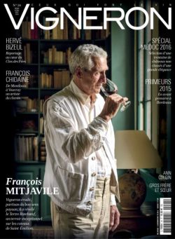 Vigneron – Mars-Avril-Mai 2016