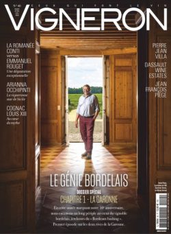 Vigneron – Mars-Avril-Mai 2020
