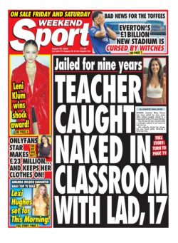 Weekend Sport – 22 August 2025