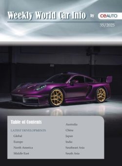 Weekly World Car Info – 30 August 2025