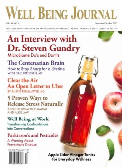 Well Being Journal – September-October 2025
