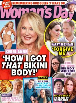 Woman’s Day Australia – September 15 2025