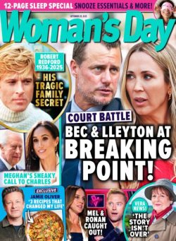 Woman’s Day Australia – September 29 2025