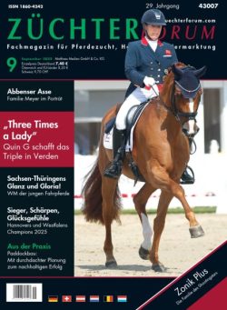 Zuchterforum – September 2025