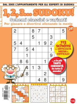 123 Sudoku – Ottobre 2025