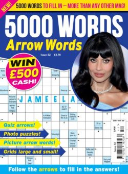 5000 Words Arrow words – September 2025