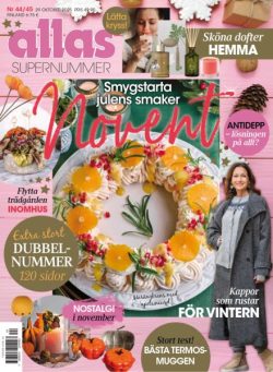 Allas – 29 Oktober 2025