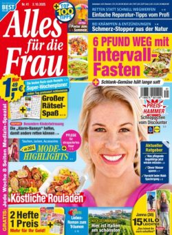 Alles fur die Frau – 2 Oktober 2025