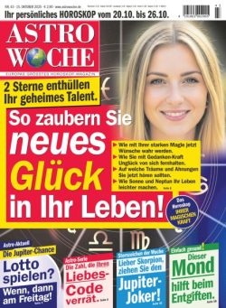 Astrowoche – 15 Oktober 2025