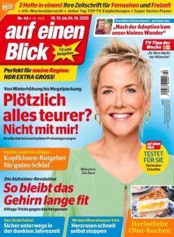 Auf Einen Blick – 9 Oktober 2025