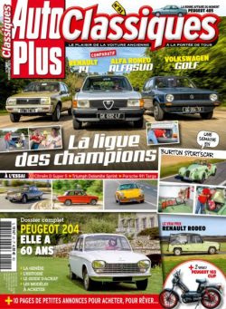 Auto Plus Classiques – Octobre-Novembre 2025