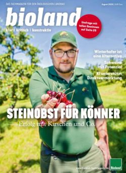 Bioland Magazin – August 2025
