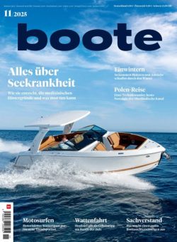 Boote – November 2025