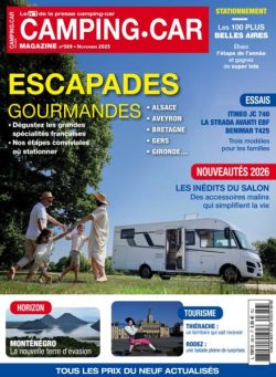 Camping-Car Magazine – Novembre 2025