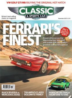 Classic & Sports Car UK – November 2025
