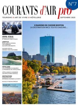 Courants d’air Pro – Septembre 2025