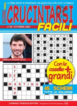 Crucintarsi Facili – Ottobre 2025