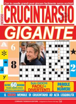 Crucintarsi Giganti – Novembre 2025