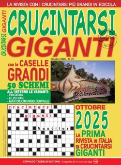 Crucintarsi Giganti – Ottobre 2025