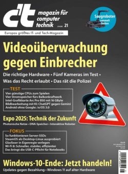 c’t Magazin – 2 Oktober 2025
