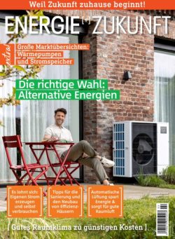 Das Einfamilienhaus Energie + Zukunft – Nr 2 2025
