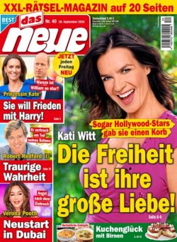 Das Neue – 27 September 2025